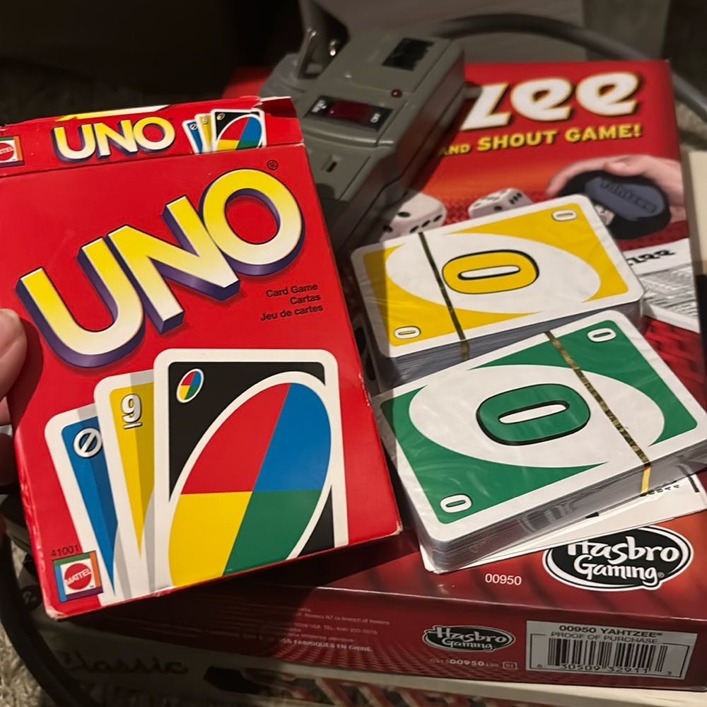 UNO card deck